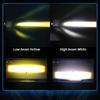 Two-Color Motorcycle Spotlight Waterproof Automotive Headlamps  Motorcycle Work