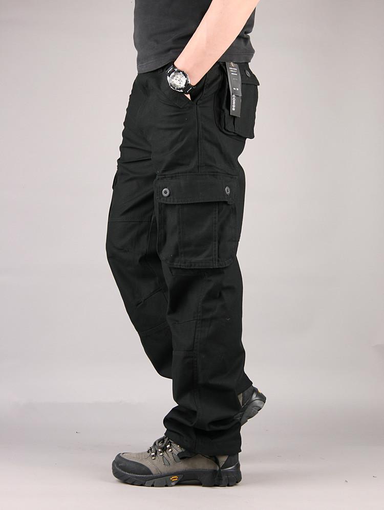 2024 Men's Multi-Pocket Loose Straight Casual Outdoor Pants