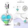 92 Styles Original Copper Green Series Cactus Avocado Clover Charms Bracelet Pendant Diy Clip Beads Women'S Jewelry