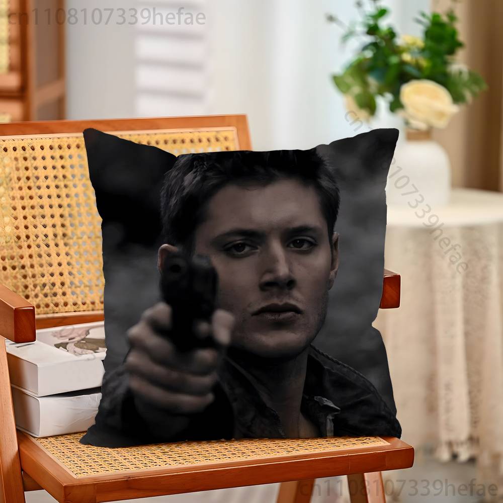 JJensen Ackles DDean Winchester Throw Pillow Case For 45x45cm55x55cm30x30cm For Home Bedroom Decoration And Protector