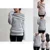 Luxurious Womens Off The Shoulder Sweatshirts Sweater With Timeless Winter Warmth