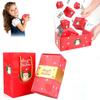 Scatola Pop-up di Natale, Scatola Regalo Creativa per Compleanno, Busta Rossa Pieghevole Rimbalzante Scatola Regalo