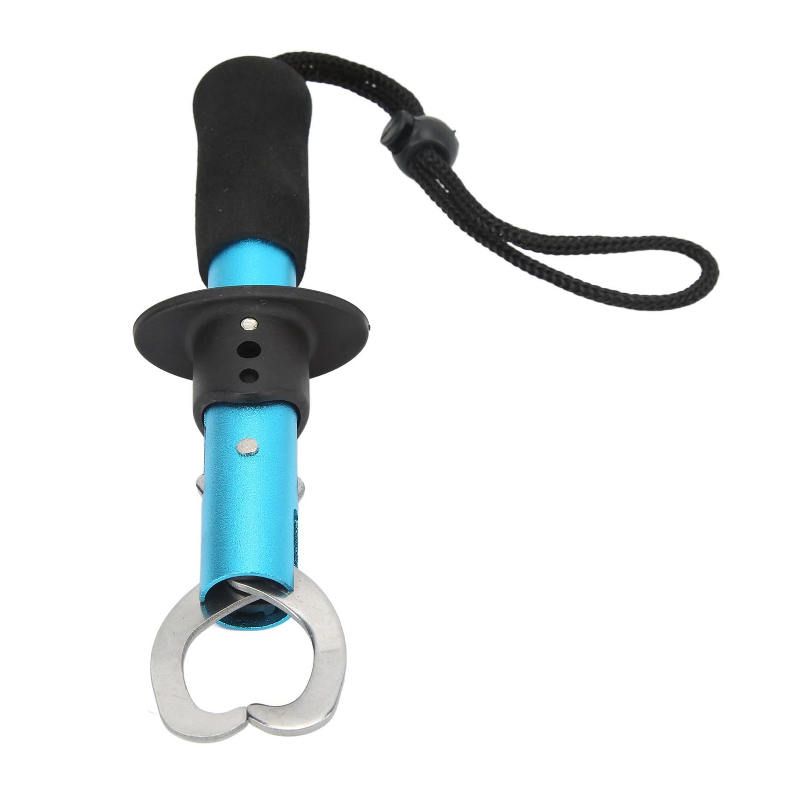 

Fish Grabber Stainless Steel Closed Type Jaw Handle Design Protective Coating Portable Fish Mouth Grabber