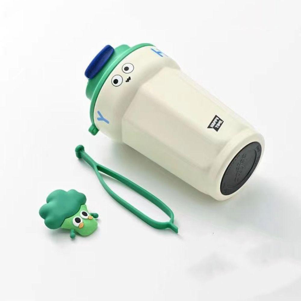 Cartoon Thermal Flask Stainless Steel Water Bottle Portable Coffee Mug  Car