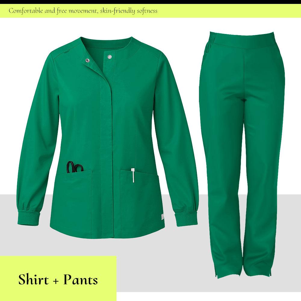 Short Sleeve Dental Scrub Suit - Available In 5 Colors, Ready To Ship