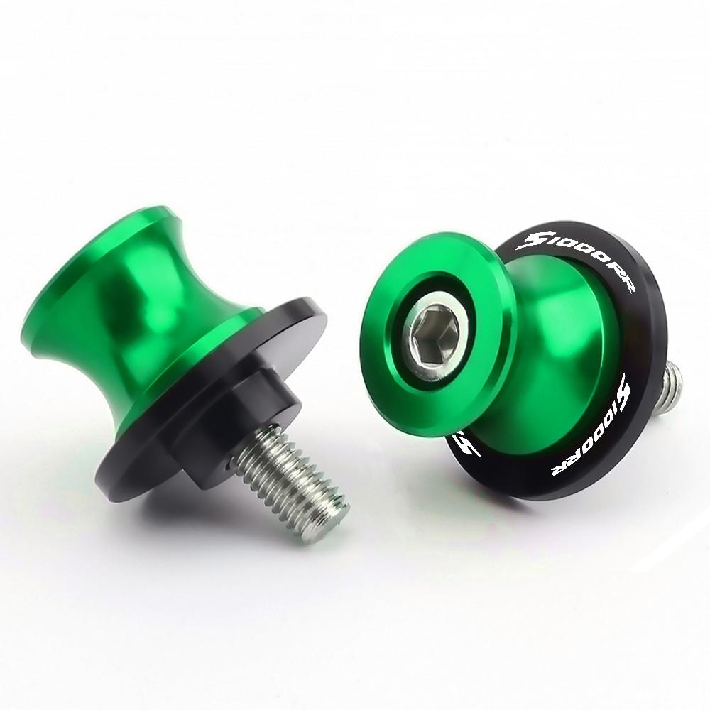 For BMW S1000R S1000RR S1000 R RR 2009-2025 2024 Swingarm Spools Sliders Stand Screws CNC Motorcycle Accessories M8 Bolts