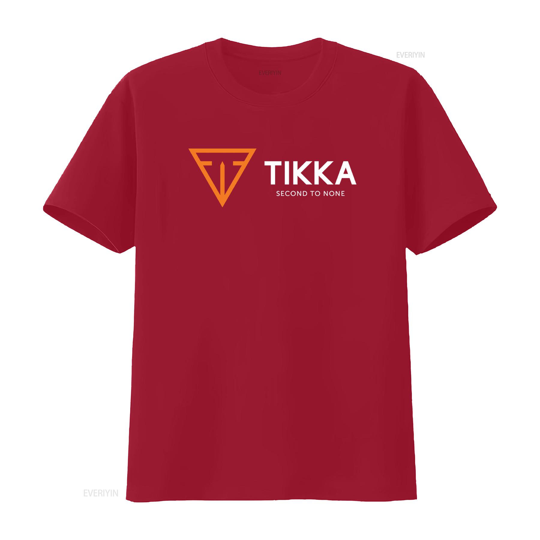 Tikka Logo Second To None Sako Finland Sniper Rifle Firearms T Shirt Print vintage Washed Breathable streetwear Stretched S