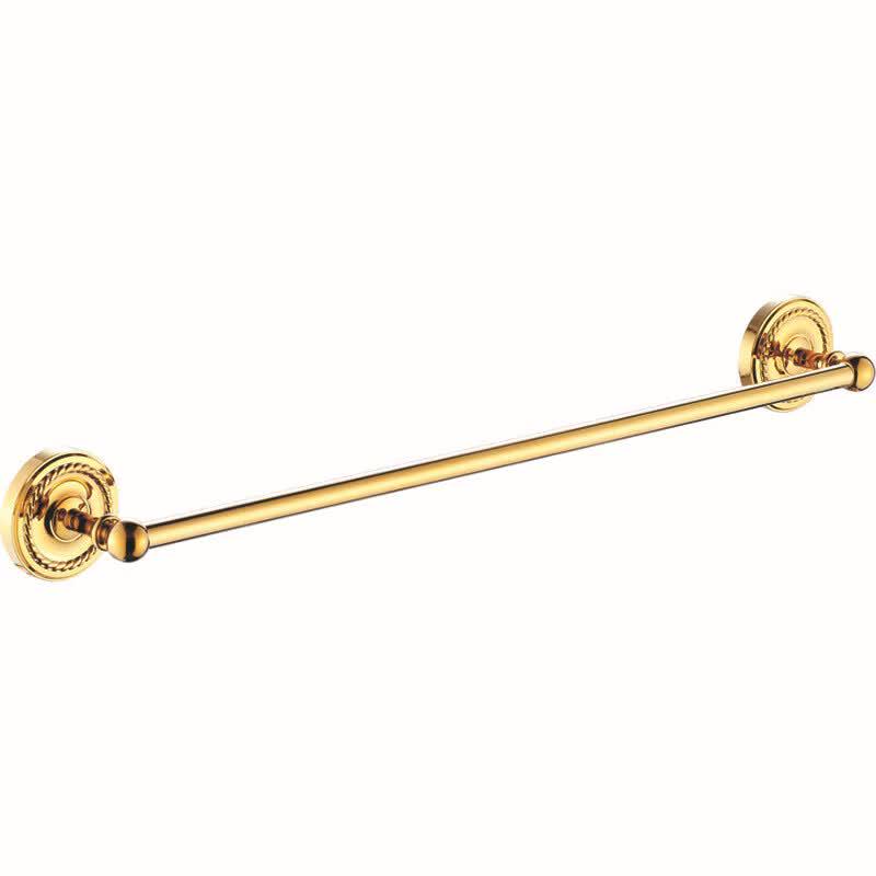 MDNG Gold Brass Wall-Mounted Towel Rack
