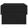 Coffee Table Black Oak Effect 105 X 55 X 32 Cm Engineered Wood