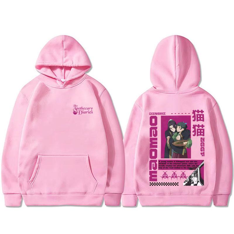 Anime The Apothecary Diaries Maomao Graphic Hoodie Men Women Clothing Fashion Casual Oversized Streetwear Male Vintage Hoodies