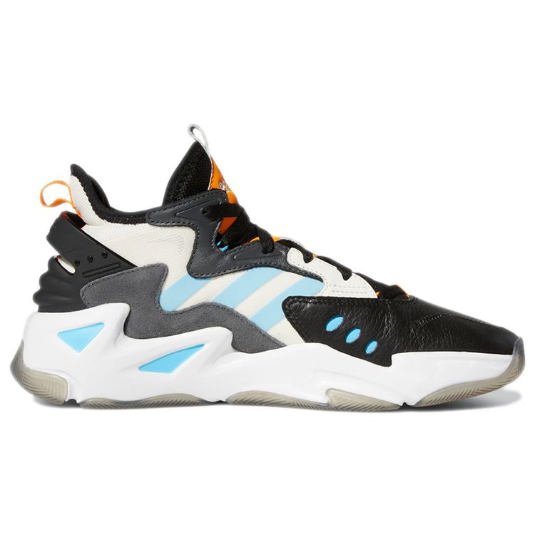 Adidas Neo Blazeon Fabric Round Toe Lace-Up Slip-Resistant Durable Low-Top Casual Shoes Men sneaker Black Blue GZ3913