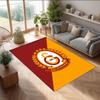 Tappeto Morbido Antiscivolo per Interni con Motivo Calcio Galatasaray FC Tappetino Decorativo Sportivo per Camera da Letto