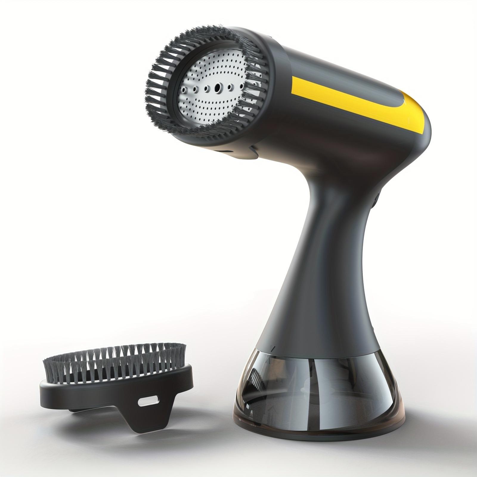 

Профессиональный ручной отпариватель для тканей с быстрым нагревом 1500 Вт, мощный отпариватель для одежды для путешествий, портативный паровой утюг чёрный