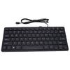 Type C Wired Keyboard Quiet Lightweight Silent Chocolate Key Small Wired Keyboard for Computer PC Laptop