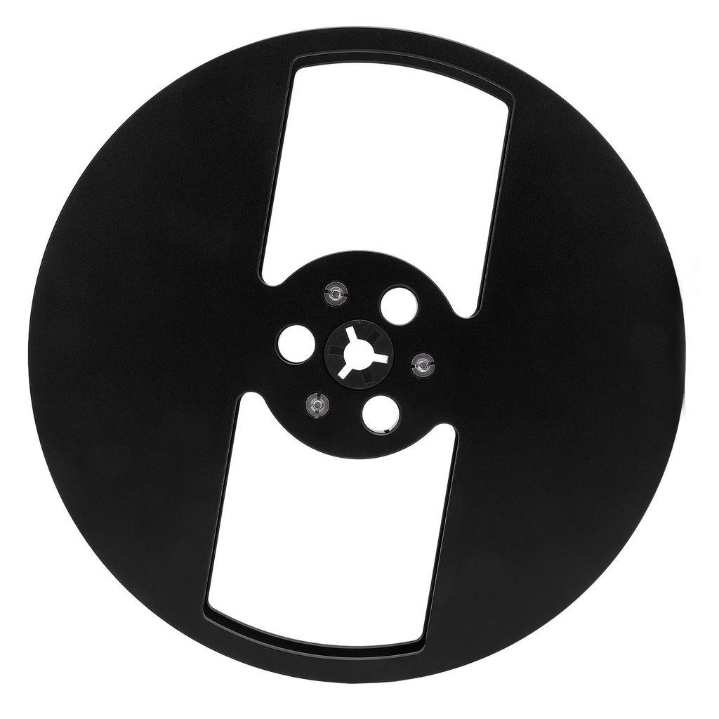 14 7 Inch Empty Tape Reel Aluminum Alloy Open Reel Sound Tape Empty Reel with 2 Holes for Reel to