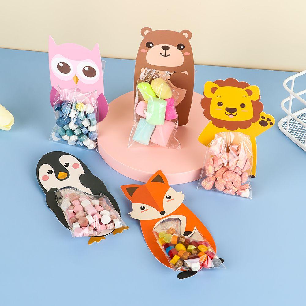 Storage Organizer DIY Biscuits Snack Disposable Food Seal Gift Bags Candy Bag Cookies Packaging