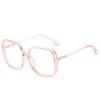 Oversized Square Glasses Frame Men Women Eyewear Big Glasses Optical Myopia Spectacle with Diopters Minus -1.0 -1.5 -2.5 To -5.0