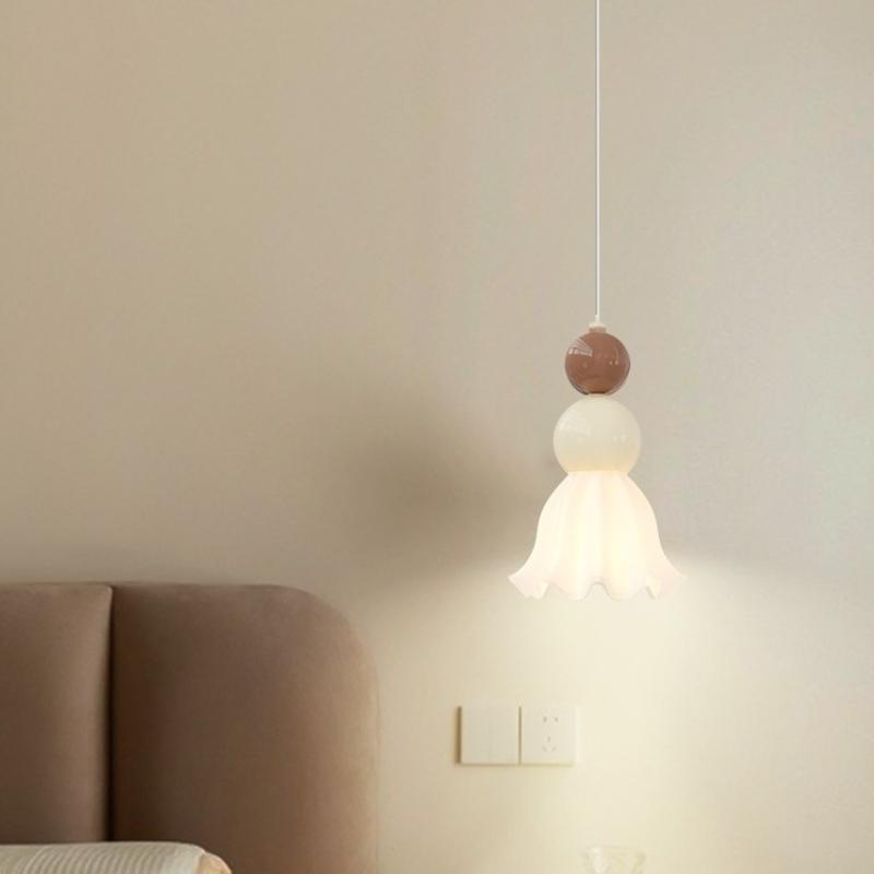 Italian Designer Simple Tanghulu Chandelier Nordic Originality Petal Home Decoration Bedroom Restaurant Coffee Shop Pendant Lamp