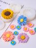 DIY 3D Daisy Flower Candle Silicone Mold Sunflower Handmade Soap Gypsum Ornament Molds Resin Clay Craft Casting Home Decor Gift
