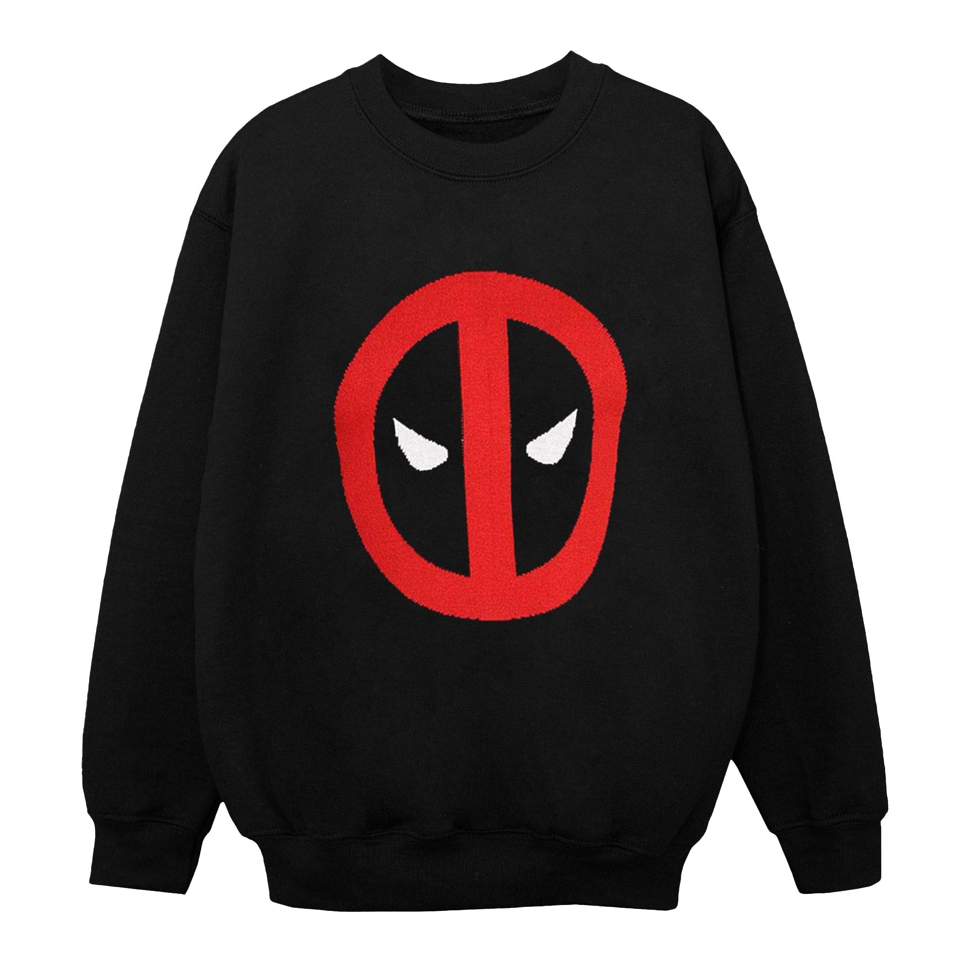 Deadpool Heren Clean Logo T-shirt XXL zwart