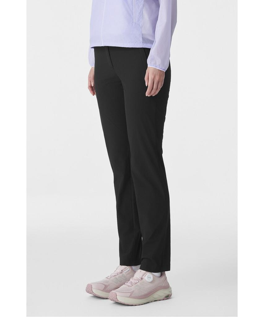 Koolongseupocheu Women'S Slim Fit Standard Pants Jkpnm26252Blk