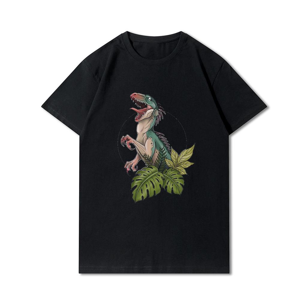 Pivosaurus Casual Loose Oversized Y2k T-shirt Men Women High Quality Cotton Short Sleeve Men Women Black Short Sleeves Female Male Clothing