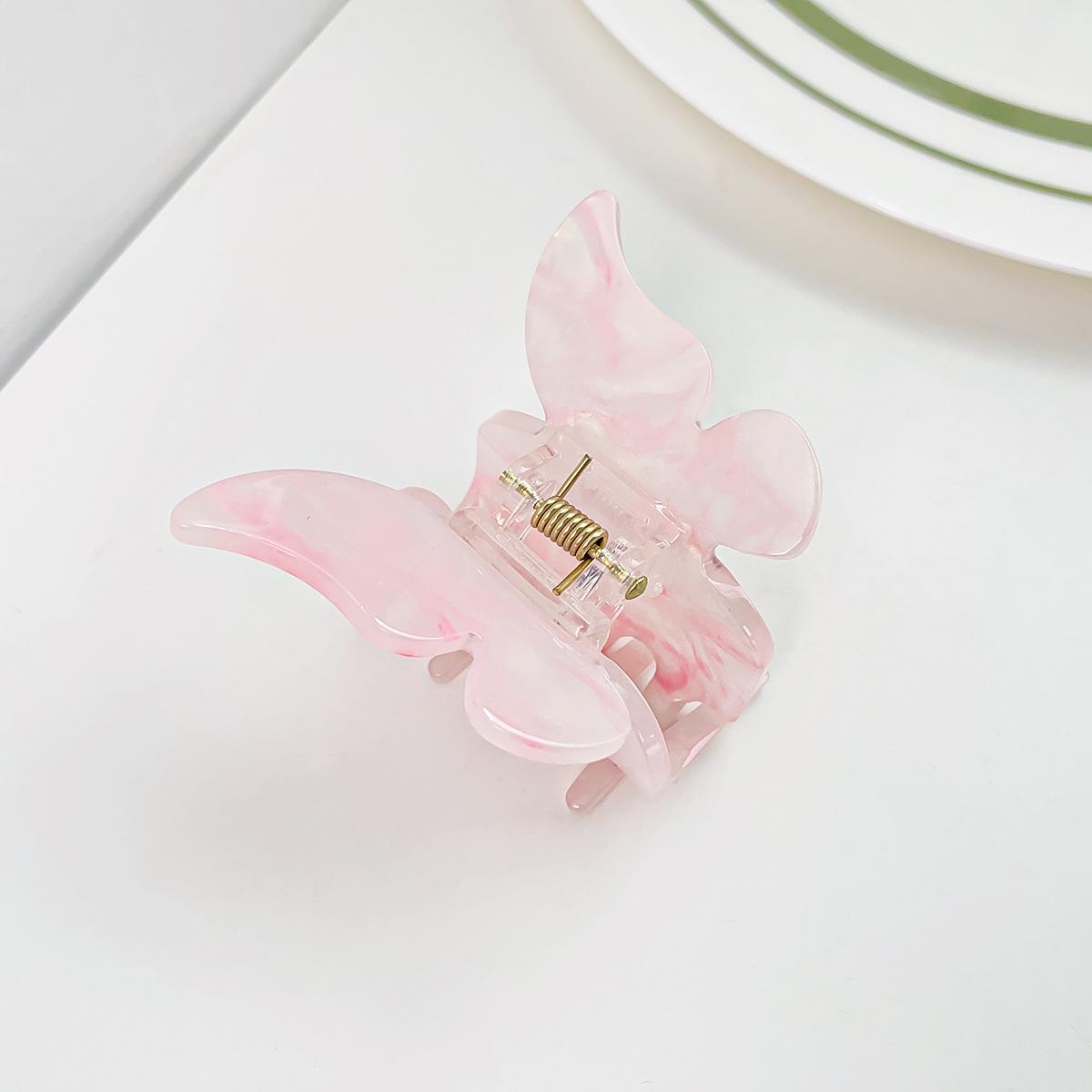 

Акриловая заколка для волос Bofeiya Retro Butterfly - маленькая заколка для волос в виде акулы для полузавязанных волос Direct Sale from Bofeiya Factory