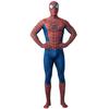 CHALAN Spider Halloween Detachable Full Body Zentai Suit with Face American Comic Adult Cosplay Halloween Type L Costume, Mask, Hero, Zippered,