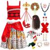 Moana Kids' Princess Dress Cosplay