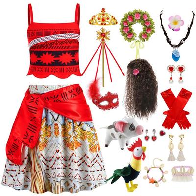 Moana Kids' Princess Dress Cosplay