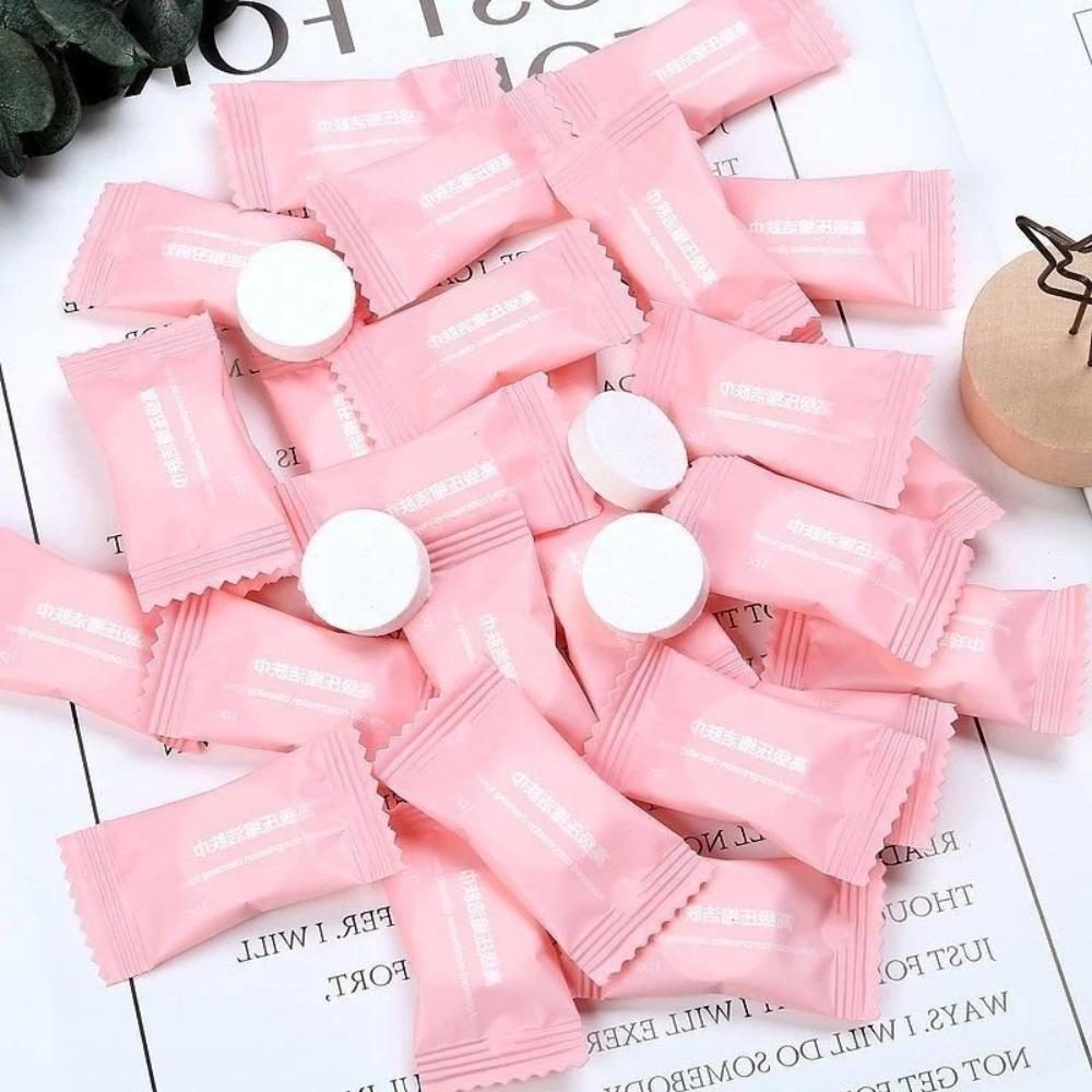 10pcs Portable Absorbent Towels Cotton Cloth Wipes New Small Face Towels