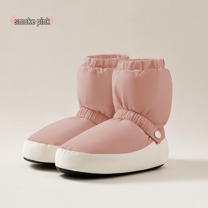 

Дорослі та дитячі теплі балетні черевики для практики - М яка підошва, Потовщена бавовна для зимових танців L (41-43)