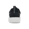 Li Ning Amortecimento Antiderrapante Resistente à Abrasão Cano Baixo Tênis de Skate Feminino Preto AGCR236-5