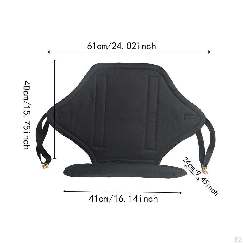 Foldable Kayak Seat with Backrest for Travel Inflatable Bleachers