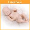 Realistic 10" Newborn Baby Doll Handmade From Soft Silicone Vinyl Material