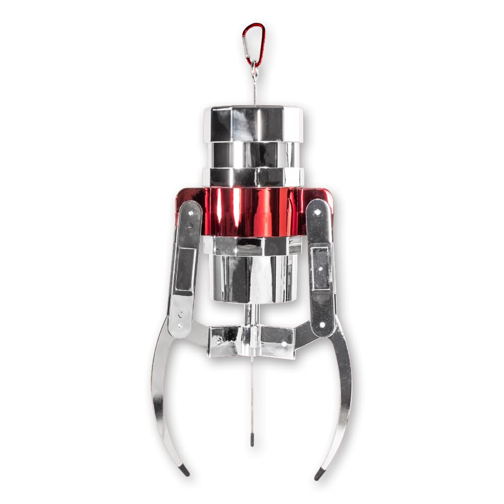 

GIGA NEW Кран-манипулятор для аркад Красный брелок, 40 см, (Серебристый металлик)