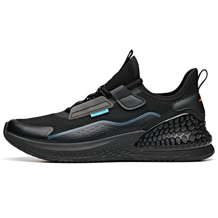 

Anta C37 Series Fabric Cushioning Slip Resistant Abrasion Resistant Low top Running Shoes Men s Blue Black 912035532-4 40