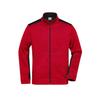 James and Nicholson Mens Strong Knitted Work Fleece Jacket