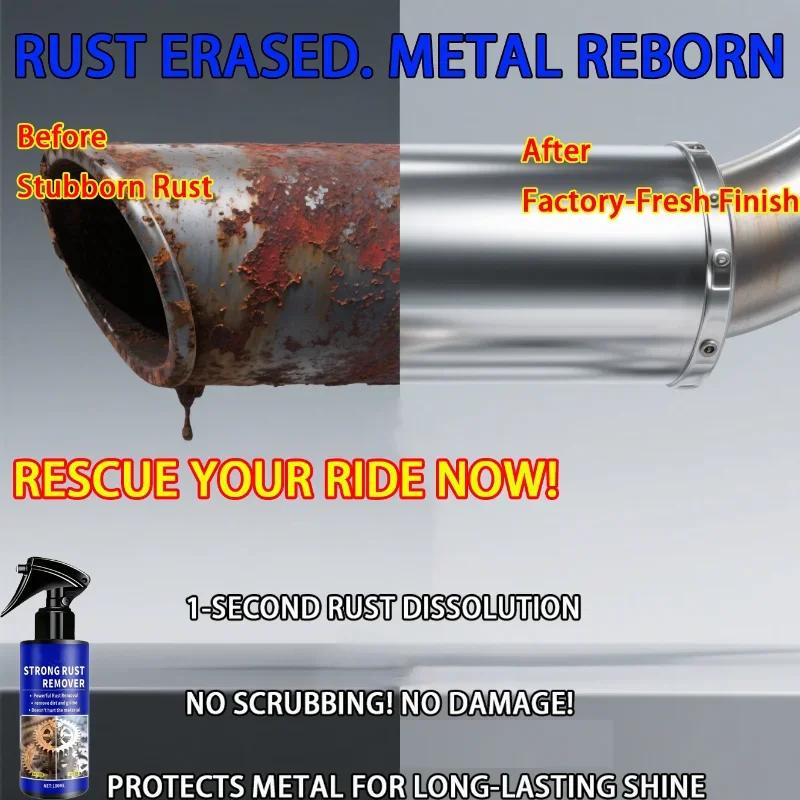 QC19 Rust Remover Potent Car Detailing Maintenance Multi-Purpose Supplies Auto Accessories Anti-Rust Metal Chrome Rust Remover