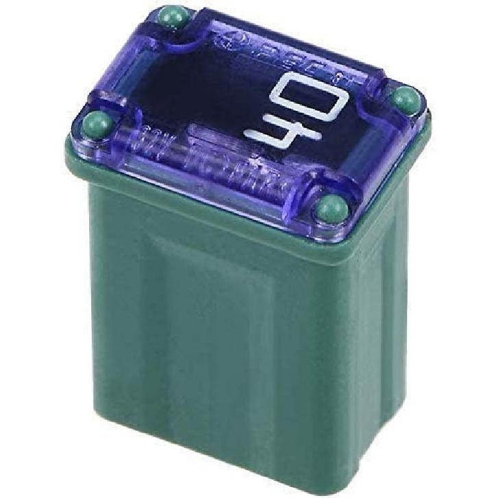 TAITONG 25 Pack Multi Color Micro Cartridge Fuses, 15-40 Amp, MCASE Type for Cars, SUVs and Trucks