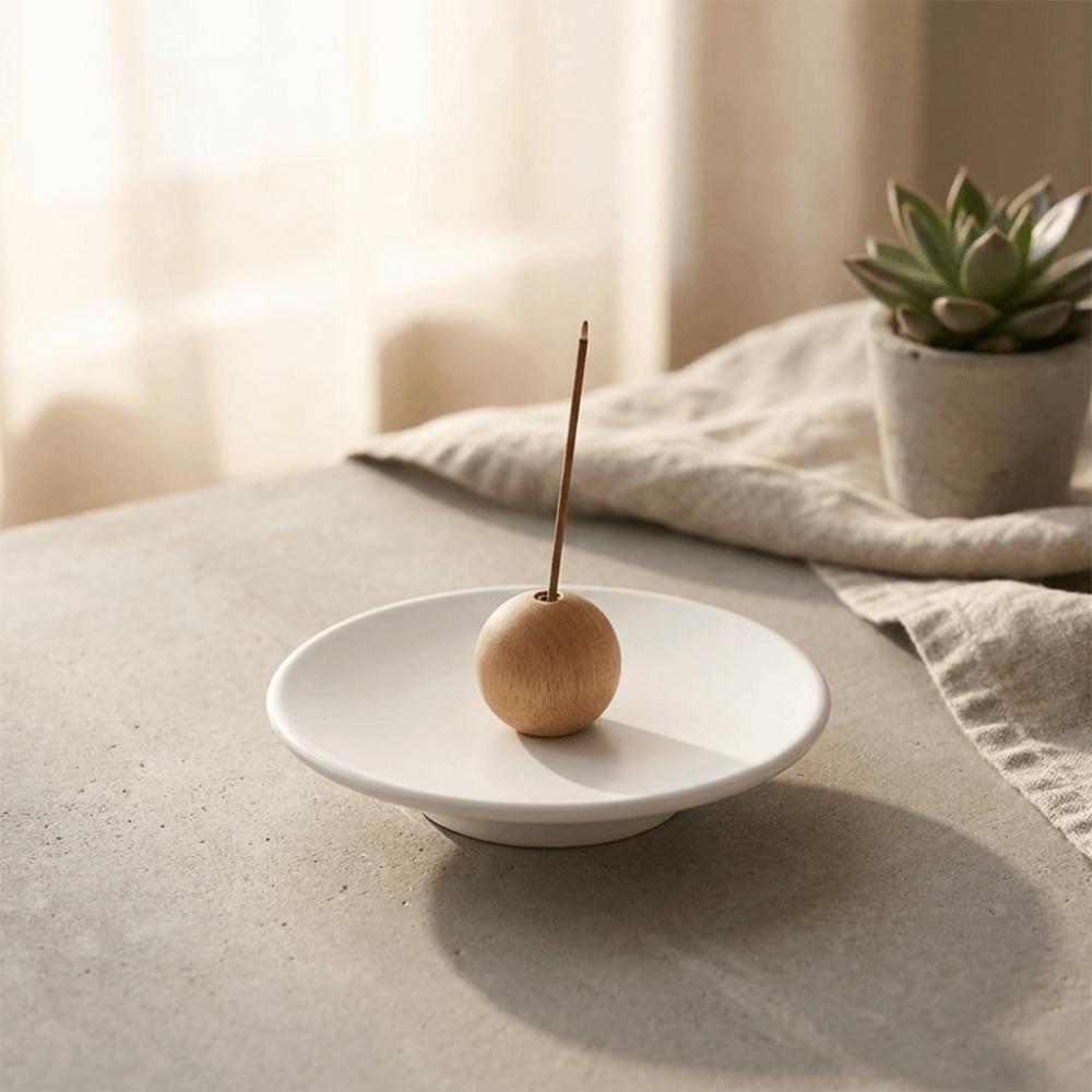 Resin Aromatherapy Censer Stable Base Fragrance Tray Modern Incense Holder Home Decoration