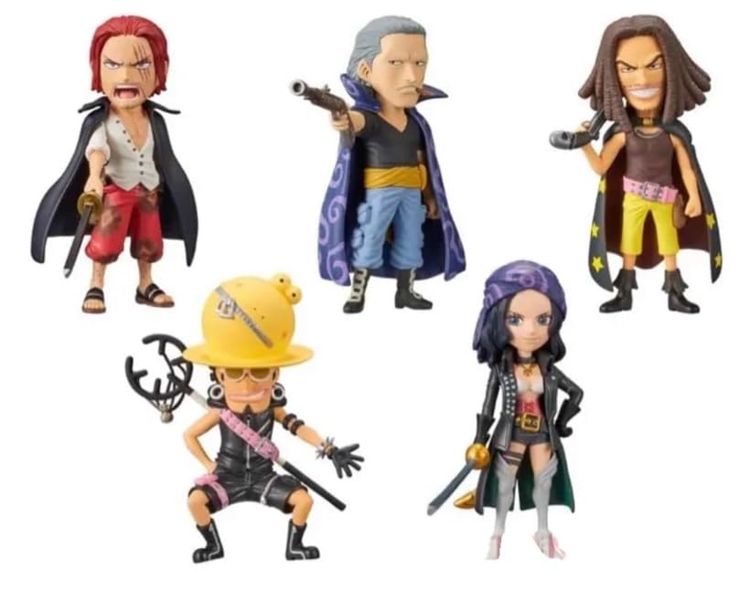 

ONEPIECE FILM RED World Collectable Figure Work Collection Все 5 типов набор том 3