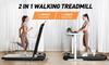 Formill FT-51 Walking Pad Treadmill, 2.5 HP Motor, LED Display, 265lbs Max. Load, 1-6km/h Speed