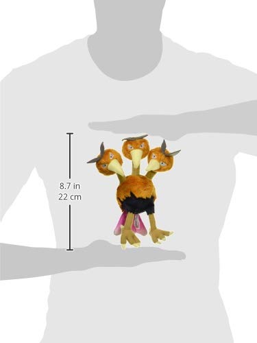 Pokémon Center Original Plush Toy Pokémon fit Dodrio 17 x 13 x 7 (H x W x D: cm)