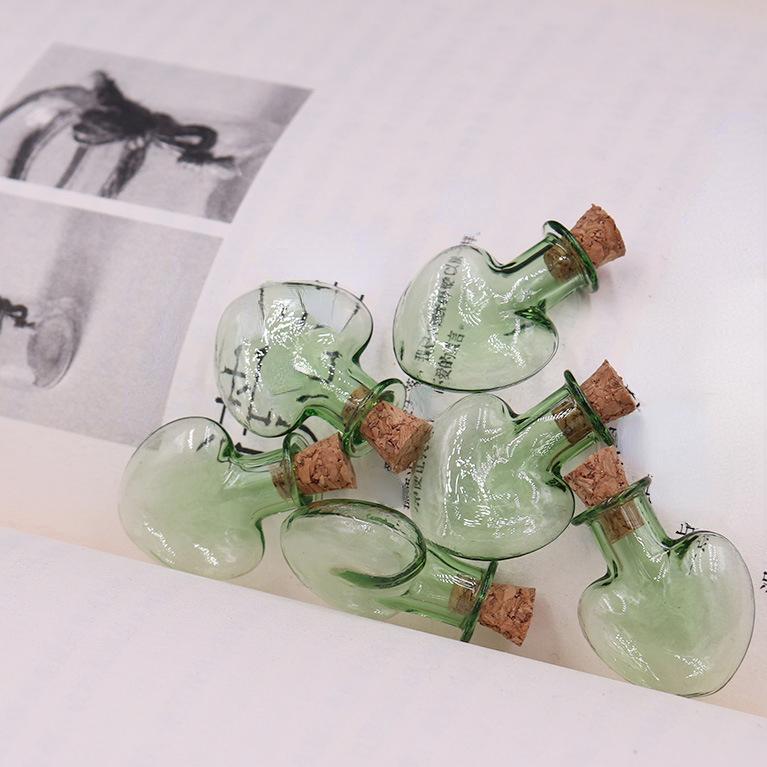 Doplňky pro kutily Ručně vyrobený materiál Příslušenství Skleněná láhev na přání Driftovací láhev s dřevěnou zátkou Kreativní driftovací láhev