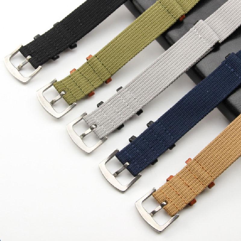 High Quality Nylon Watch Band for Omega 20mm 22mm Strap for Seiko Military Casual Black Watchband Army Sport Bracelet Replace