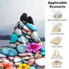 1pc. Pastel Pebble & Flower Print Blanket - Home Decor, Office Blanket, Outdoor Blanket, Gift for All Seasonsz0416242
