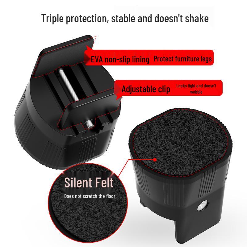 Adjustable Anti-Slip Chair Leg Caps - Noise Reduction and Stability Enhancers for Furniture