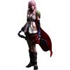 Final Fantasy XIII PLAY ARTS True Lightning PVC Painted Movable Figure