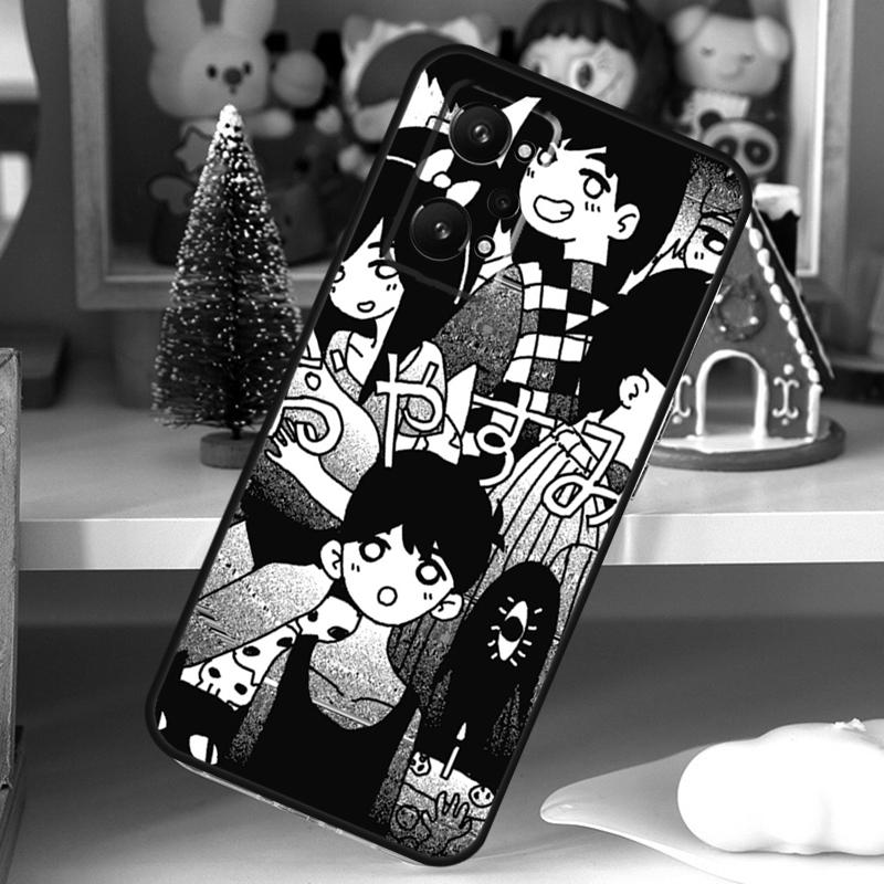 Omori Game For OPPO Realme C55 C35 C33 C31 C30 C25 C21Y C11 GT Neo 5 3T 2T Realme 10 9 11 Pro Plus Case